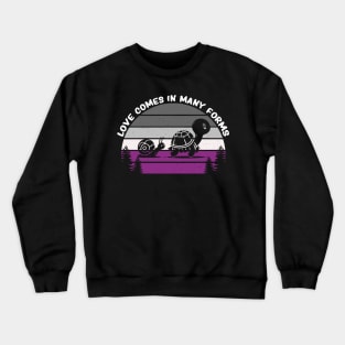 Asexual Pride Flag Month Lgbtq Asexuality Crewneck Sweatshirt